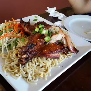 1-Meat Garlic Noodle - 5-Spice Chicken