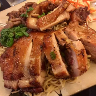 2-Meat Combo Garlic Noodle