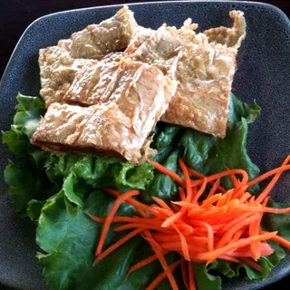 8. Tau Hu Ky (Bean Curd Wrapped Shrimp)