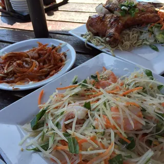 48. Cabbage Salad - 5-Spice Chicken