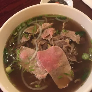 20. Pho Tai Nam (Rare Beef & Well Done Flank)