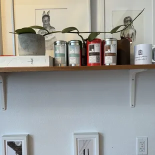 Great selection of tea