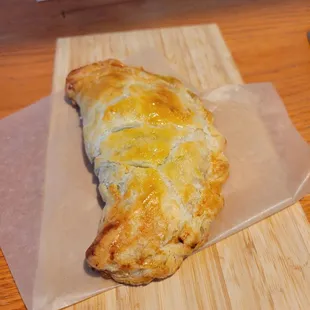 Mushroom and spinach hand pie!