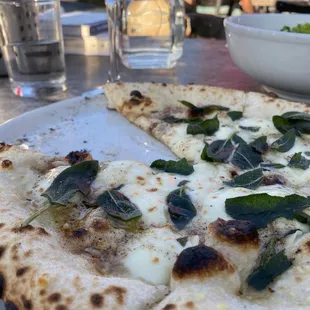 Fried Sage Pizza