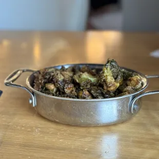 Balsamic glazed brussels sprouts