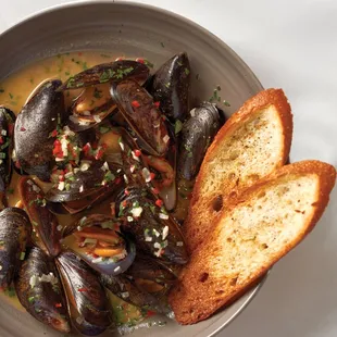 oysters and mussels, shellfish, oysters, food, mussels