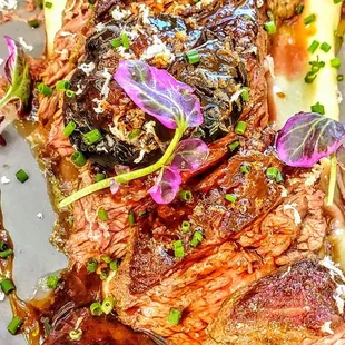 Pan Roasted Bavette Steak