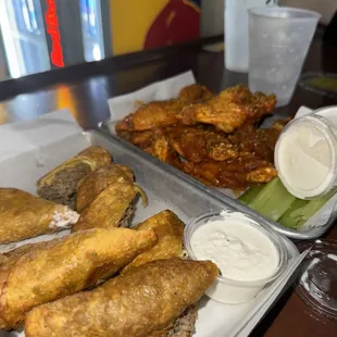 Philly Rolls 10 Wings