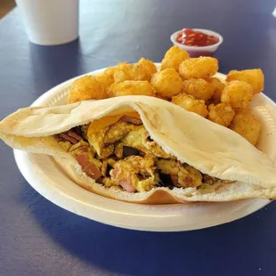 Breakfast Pita Combo