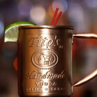 Come enjoy a Moscow Mule - Every Monday we have $5 Mules