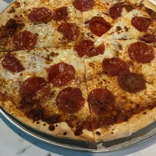 $5 1-topping pizzas every Thursday and Friday