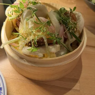 Three Pork Belly Bao