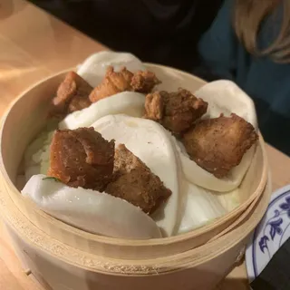 Three Chicken Bao