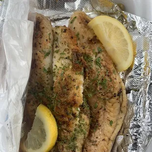 Grilled catfish