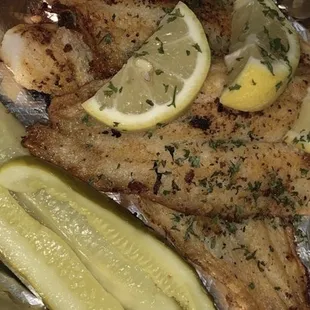 grilled fish