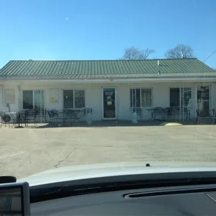 used to be a laundromat, but now good eats!