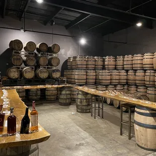 Barrel room