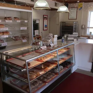 Order counter area.