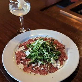 Beef carpaccio