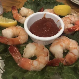 Love the shrimp cocktail!