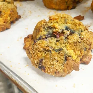 Triple Berry Scones