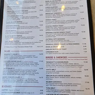Menu.