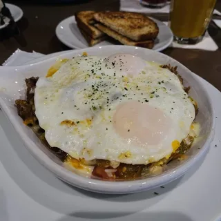 Pork Green Chile Skillet