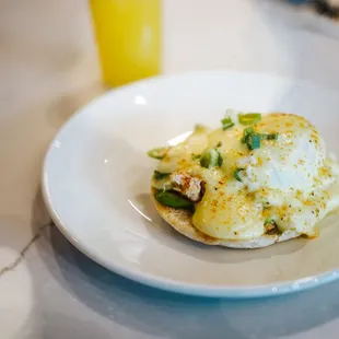 Crab Oscar Benedict