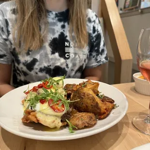 Cubano Benedict's!  Sooo good!!!