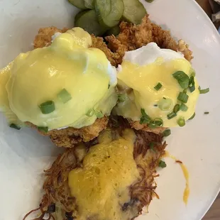 Fried Chicken Benedict