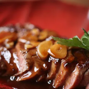 Garlic Beef Steak