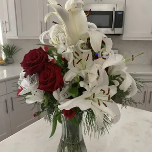 Christmas Flowers after 5 Days