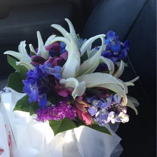 Great job bringing my wife's wedding bouquet back for our anniversary!