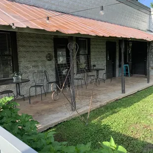 Have a drink on the patio.