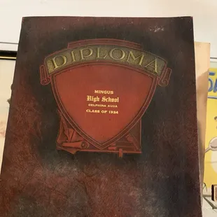 School year book from 1924! That&apos;s older than Guy!