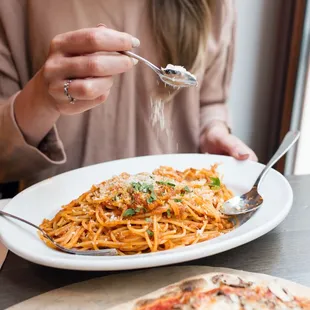 pasta, pasta dish, food