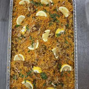 Lamb biryani