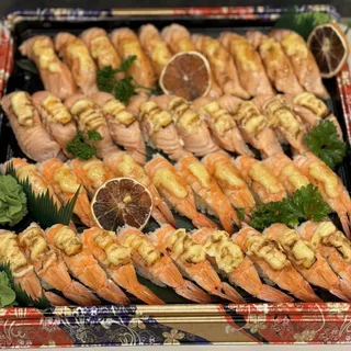 Seared Shrimp W/ Cheese