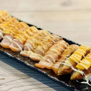 Seared Salmon W/ Cheese