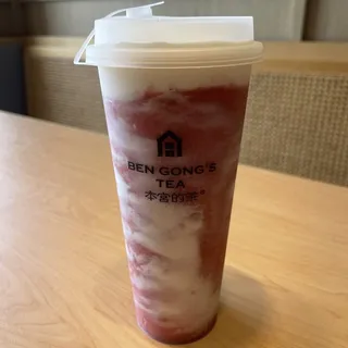 Strawberry Cheese Slush