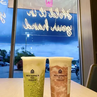 Japanese Matcha Cheese Slush
