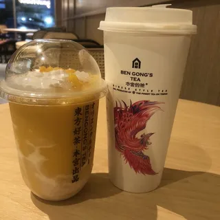 Peach Oolong Milk Tea