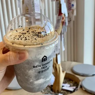 Golden sesame milk slush (regular size)