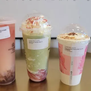 Burnt - Caramel Cheese Milk Tea ( R ) (R)