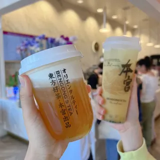 Cheese Jasmine Green Tea