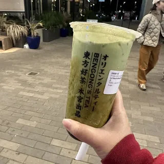 Uji Matcha Boba Milk Tea