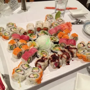 Sushi! Always very good here.