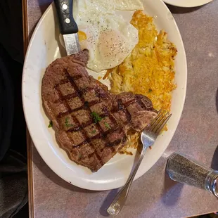 Steak and Eggs