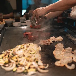 Surf and Turf  Can&apos;t go wrong with Lobsters and Filet Mignon
