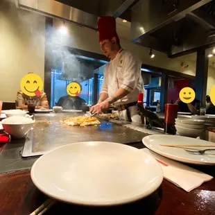 Chef K.P.!!! Best chef, amazing performance, great food